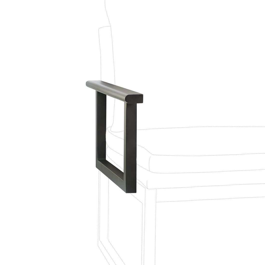 Stern Tammo Armlehnen 2-tlg. Aluminium