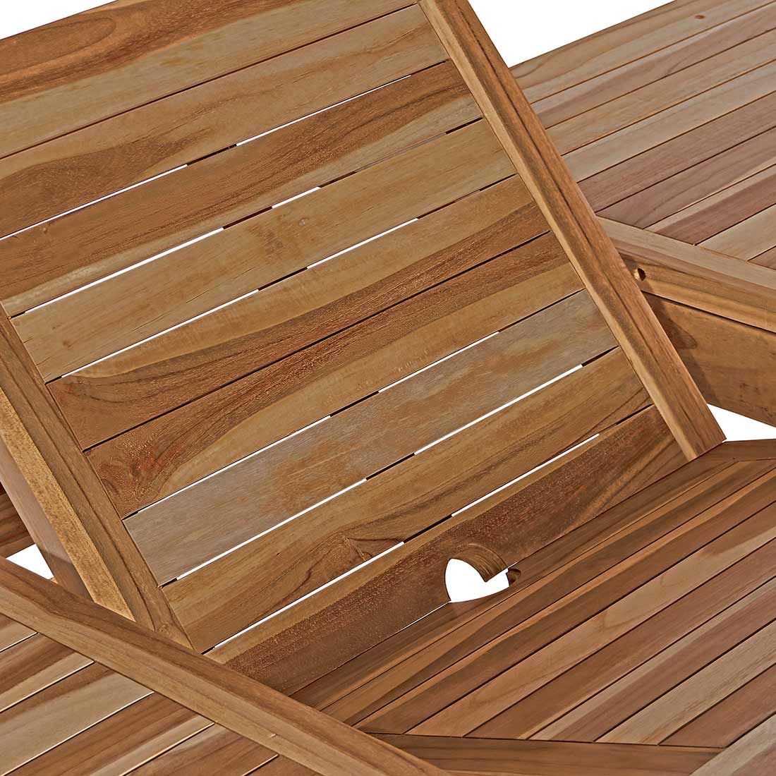 OUTLIV. Ontario Ausziehtisch Teak