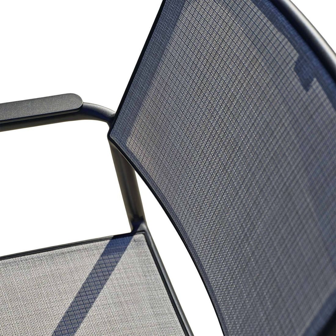 Stern Joris Stapelsessel Aluminium/Textilene