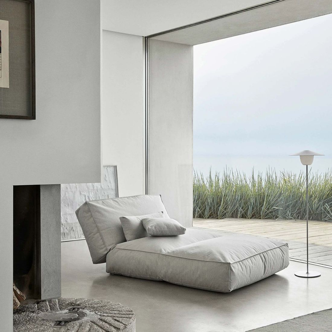 Blomus Ani Lamp Floor Mobile LED-Leuchte Aluminium