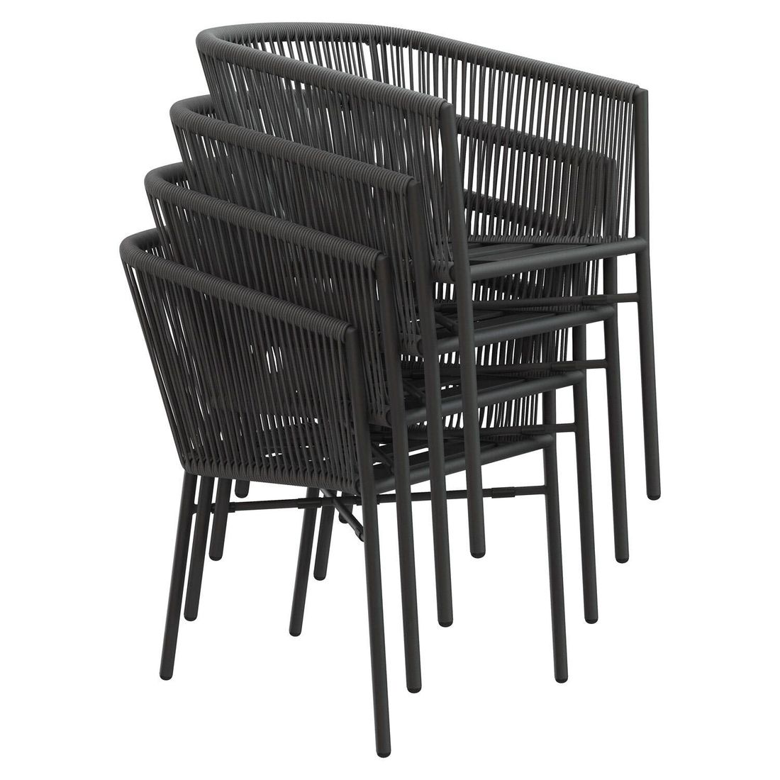 OUTLIV. Ohio Gartenmöbel-Set XL (8 Plätze) Tisch 220x100cm