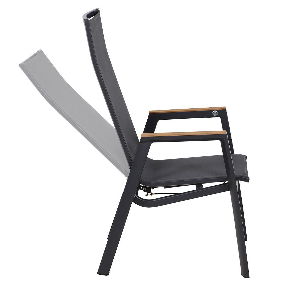 Siena Garden Rondo Gartenmöbel-Set L (6 Plätze) mit OUTLIV. Tisch 220x100 cm