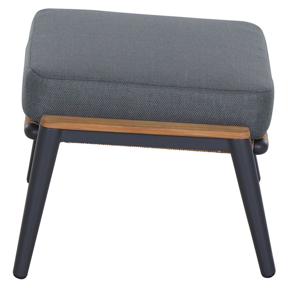 Siena Garden Roma Loungehocker Aluminium/Teak