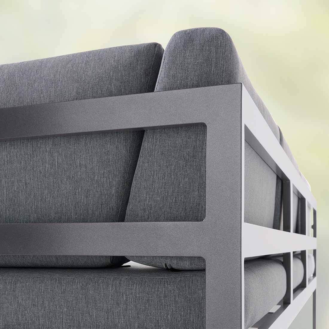 Sieger Adelaide Ecklounge Aluminium/Sunproof