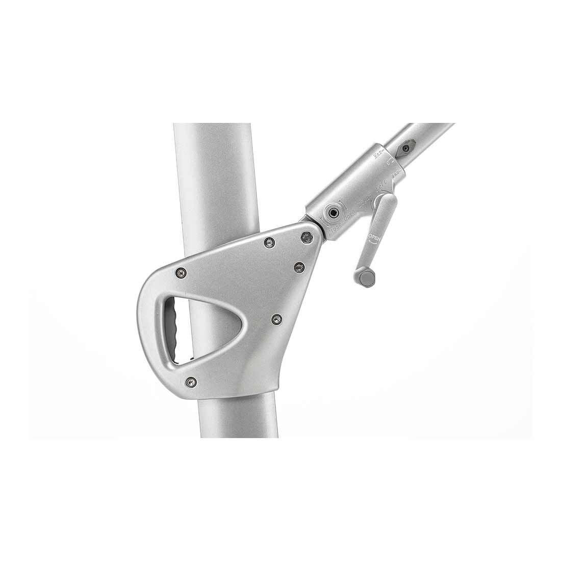 Kettler Easy Swing LED Ampelschirm 300x300cm Alu/Obravia