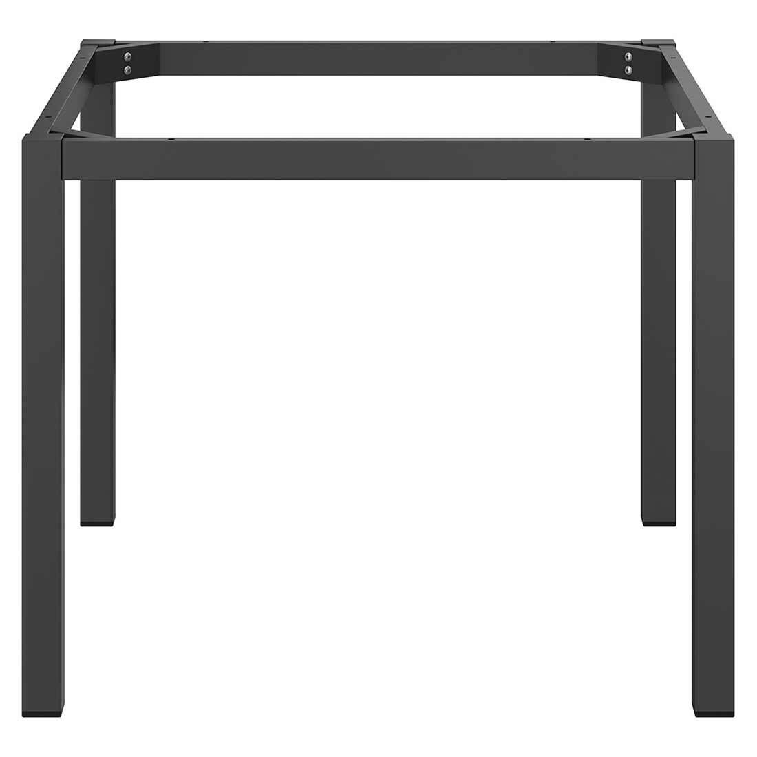 OUTLIV. Gartentisch 90x90cm  Aluminium/Glaskeramik