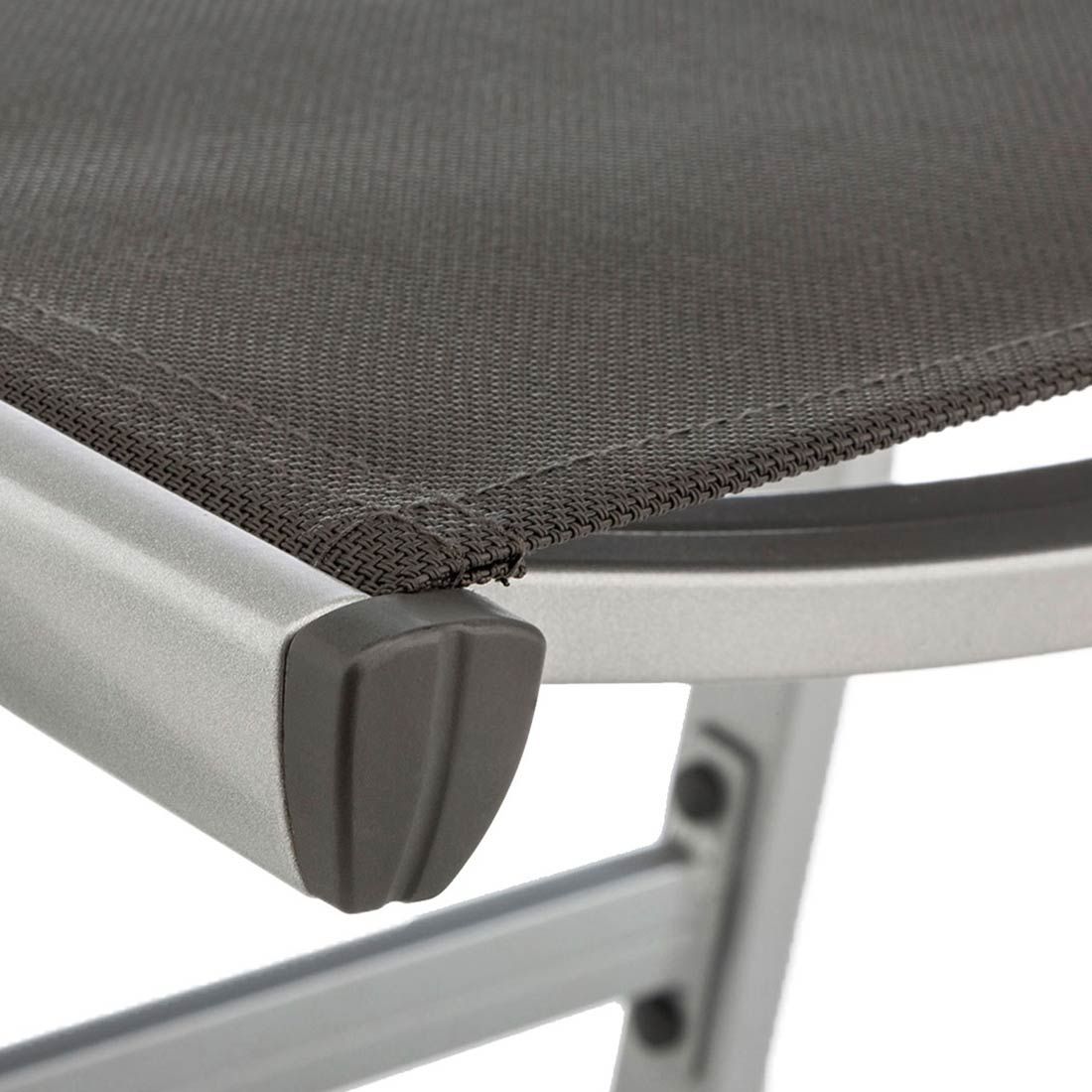 Kettler Basic Plus Gartenhocker Aluminium/Outdoorgewebe