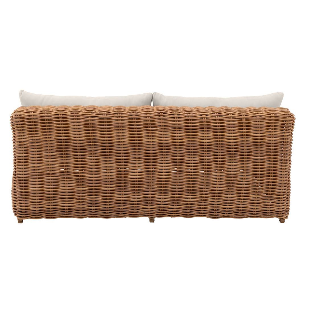 OUTLIV. Versailles Gartenloungesofa Geflecht/Spun Polyester