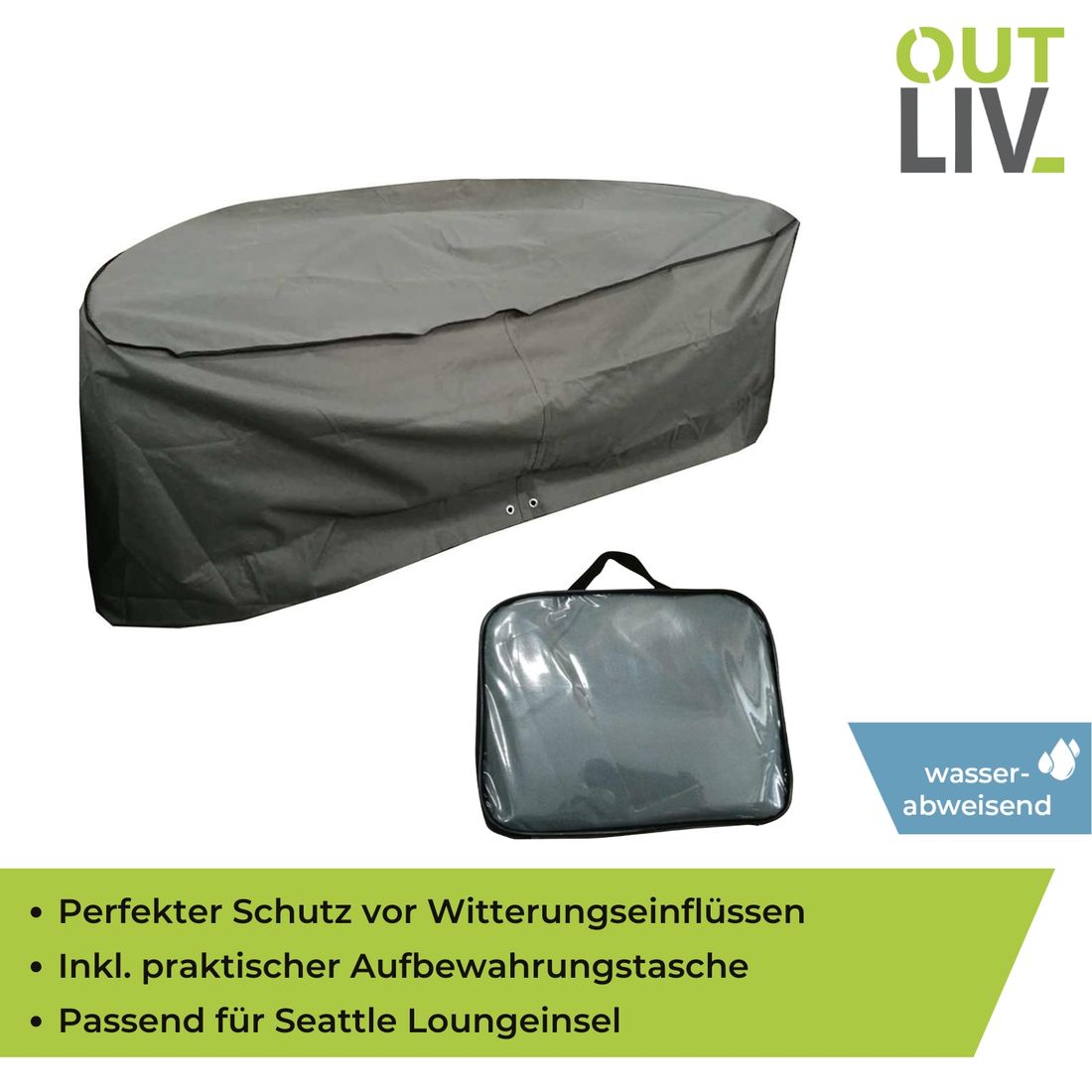 OUTLIV. Abdeckhaube für Seattle Loungeinsel PVC