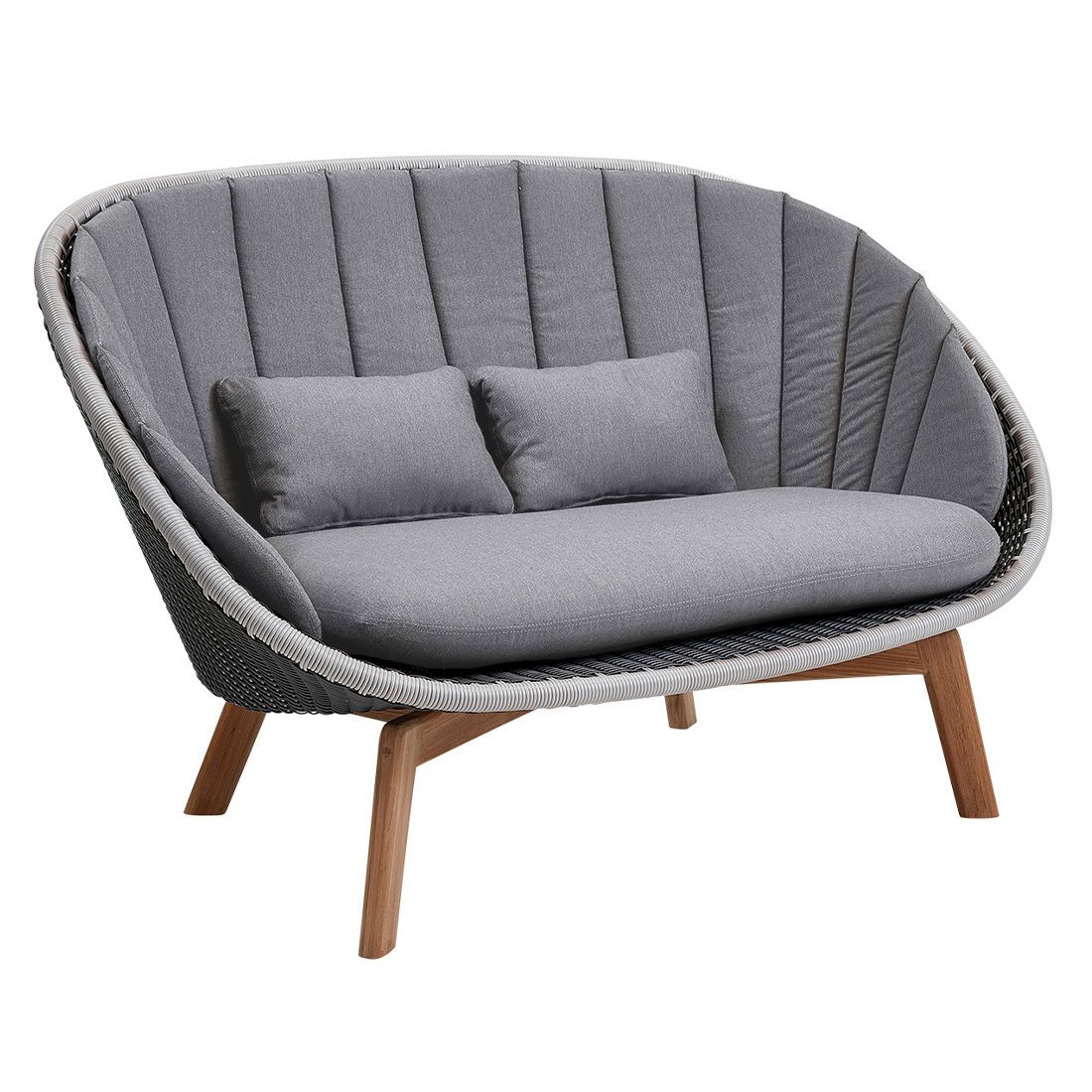 Cane-Line Peacock Gartenloungesofa Teak/Geflecht