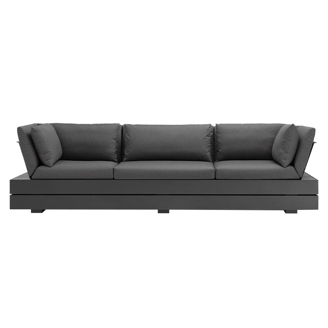 Solpuri Boxx Gartenloungesofa Aluminium/Acryl