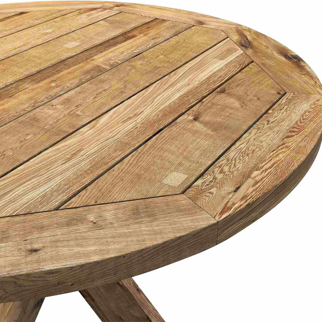 OUTLIV. Atlanta Gartentisch Ø130cm Teak Recycelt