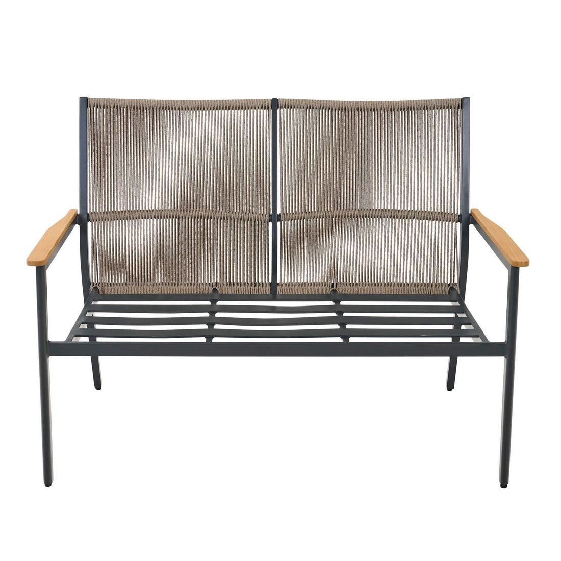 Siena Garden Liguria Diningsofa Aluminium/Gardino-Geflecht/Polyester