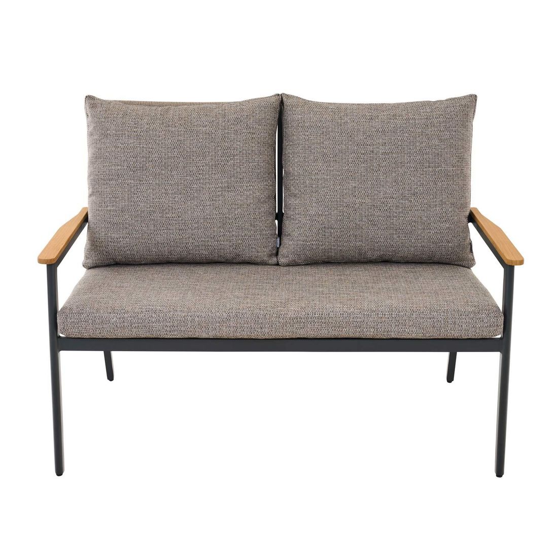 Siena Garden Liguria Diningsofa Aluminium/Gardino-Geflecht/Polyester