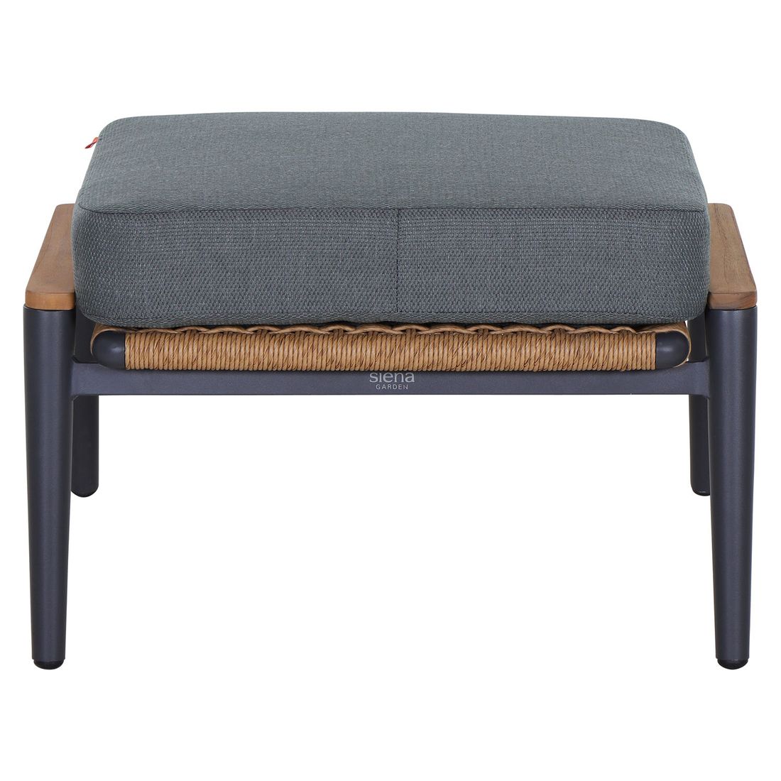 Siena Garden Roma Loungehocker Aluminium/Teak