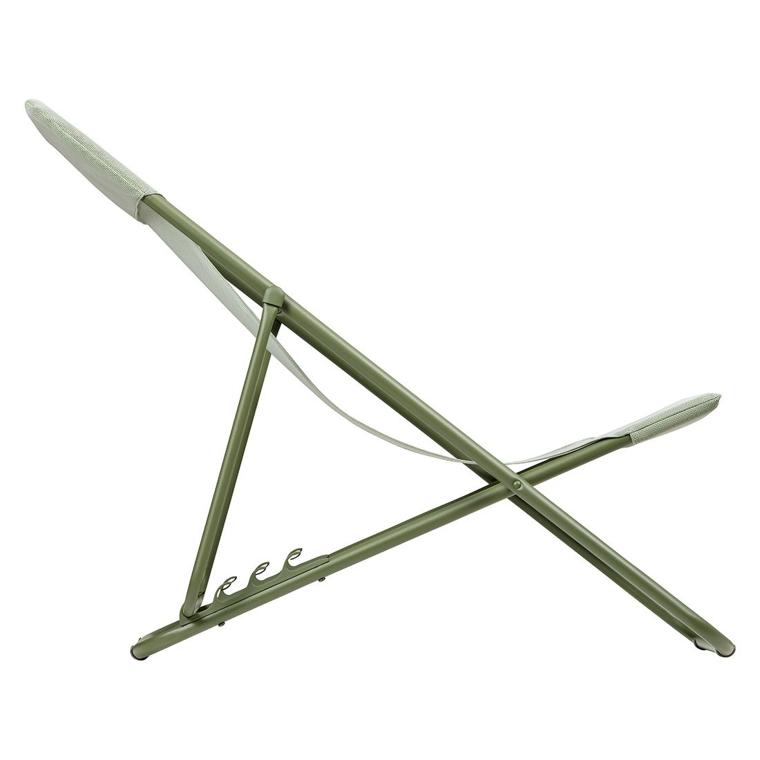 Lafuma Maxi Transat Liegestuhl Stahl/Batyline