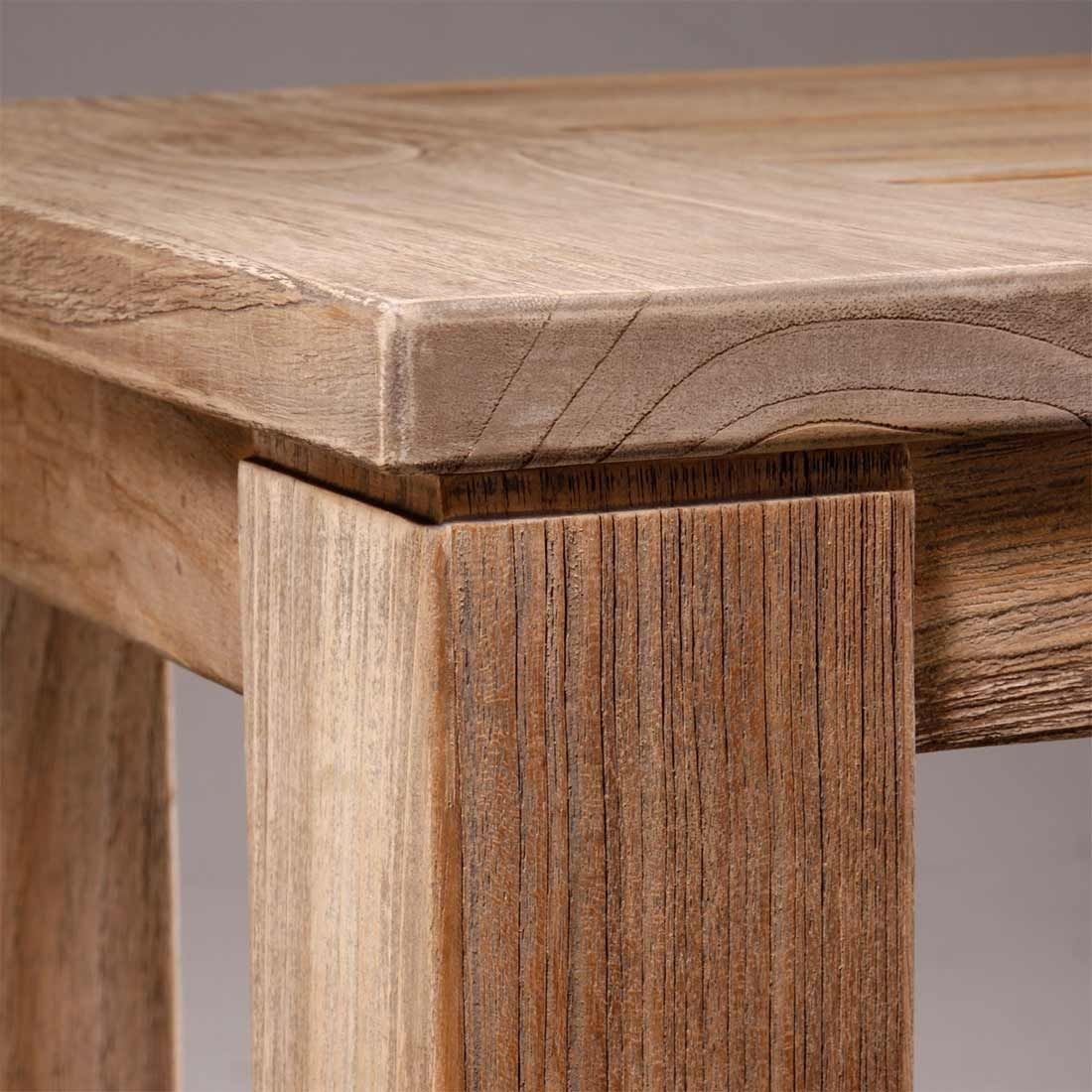 Best Moretti Gartentisch 240x100 cm Old Teak Recycelt