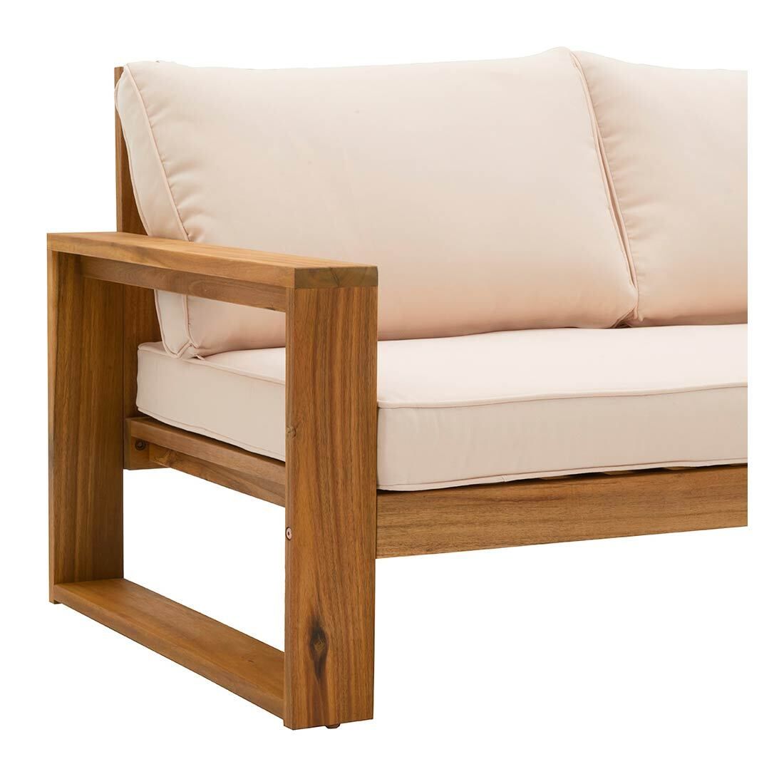 OUTLIV. Santa Cruz Gartenloungesofa Akazie/Polyester