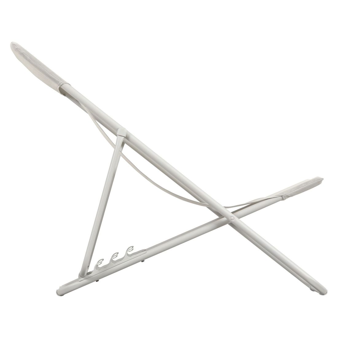 Lafuma Maxi Transat Liegestuhl Stahl/Batyline