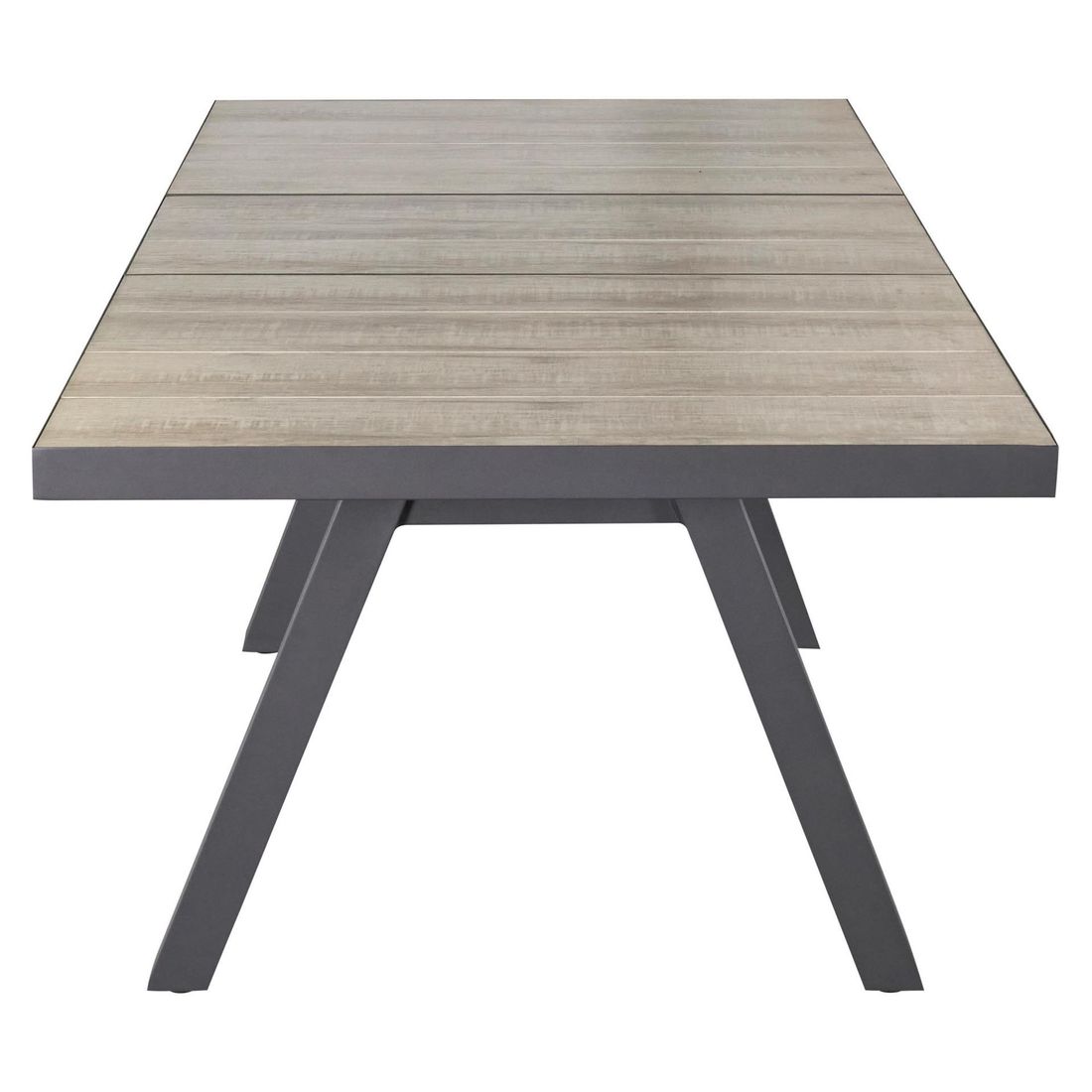 LC Garden Komido Gartenmöbel-Set L verstellbar 6 (Plätze) Tisch 160/210x100cm
