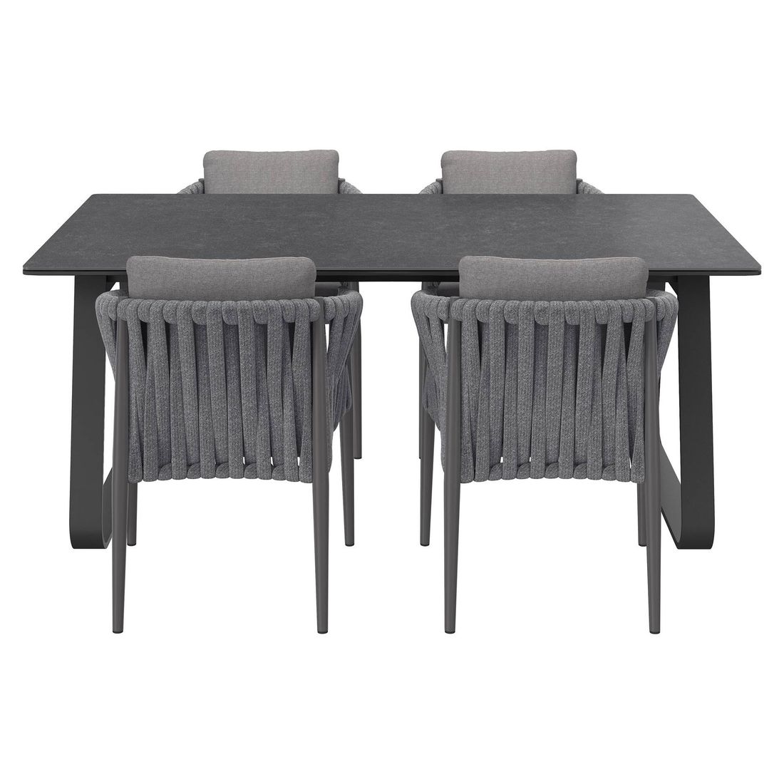 OUTLIV. Lena Gartenmöbel-Set M (4 Plätze) Tisch 180x100cm