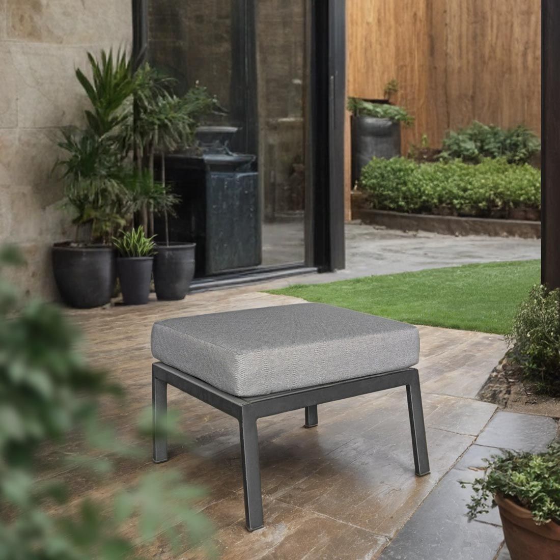 OUTLIV. Perth Loungehocker Aluminium/Polyester