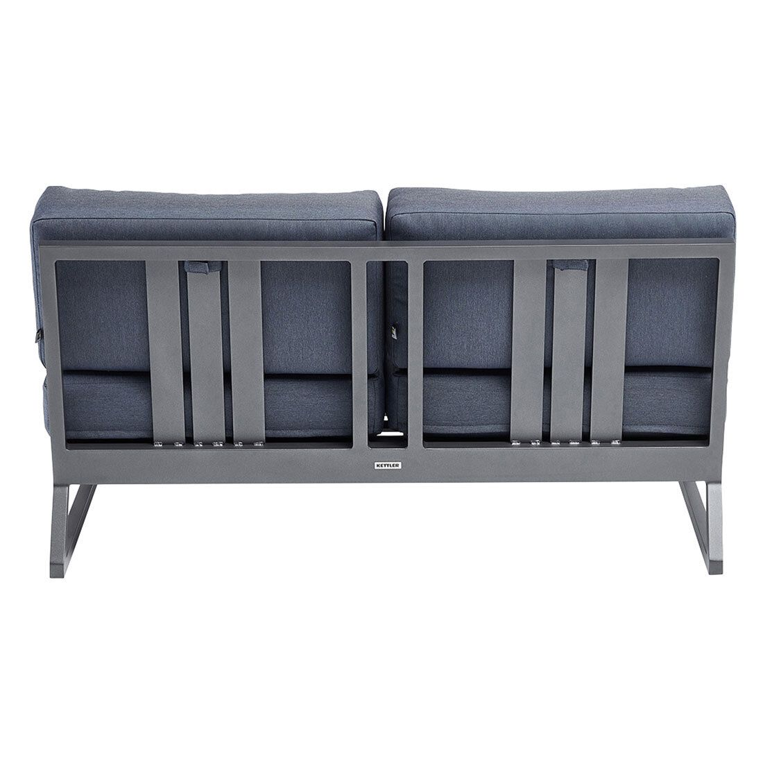 Kettler Ocean Skid Platform Gartenloungesofa Aluminium/Agora