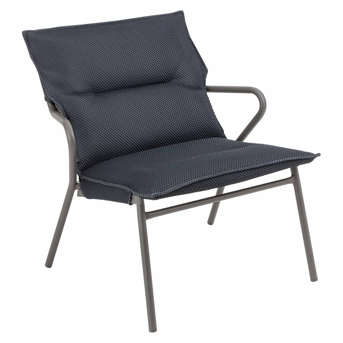 Lafuma Vence Loungeset 4-tlg. Stahl/BeComfort