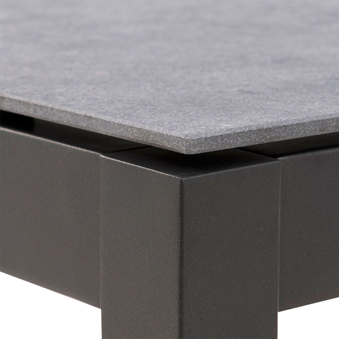 Kettler Cirrus Gartenmöbel-Set M (4 Plätze) verstellbar mit OUTLIV. Tisch 160x100 cm
