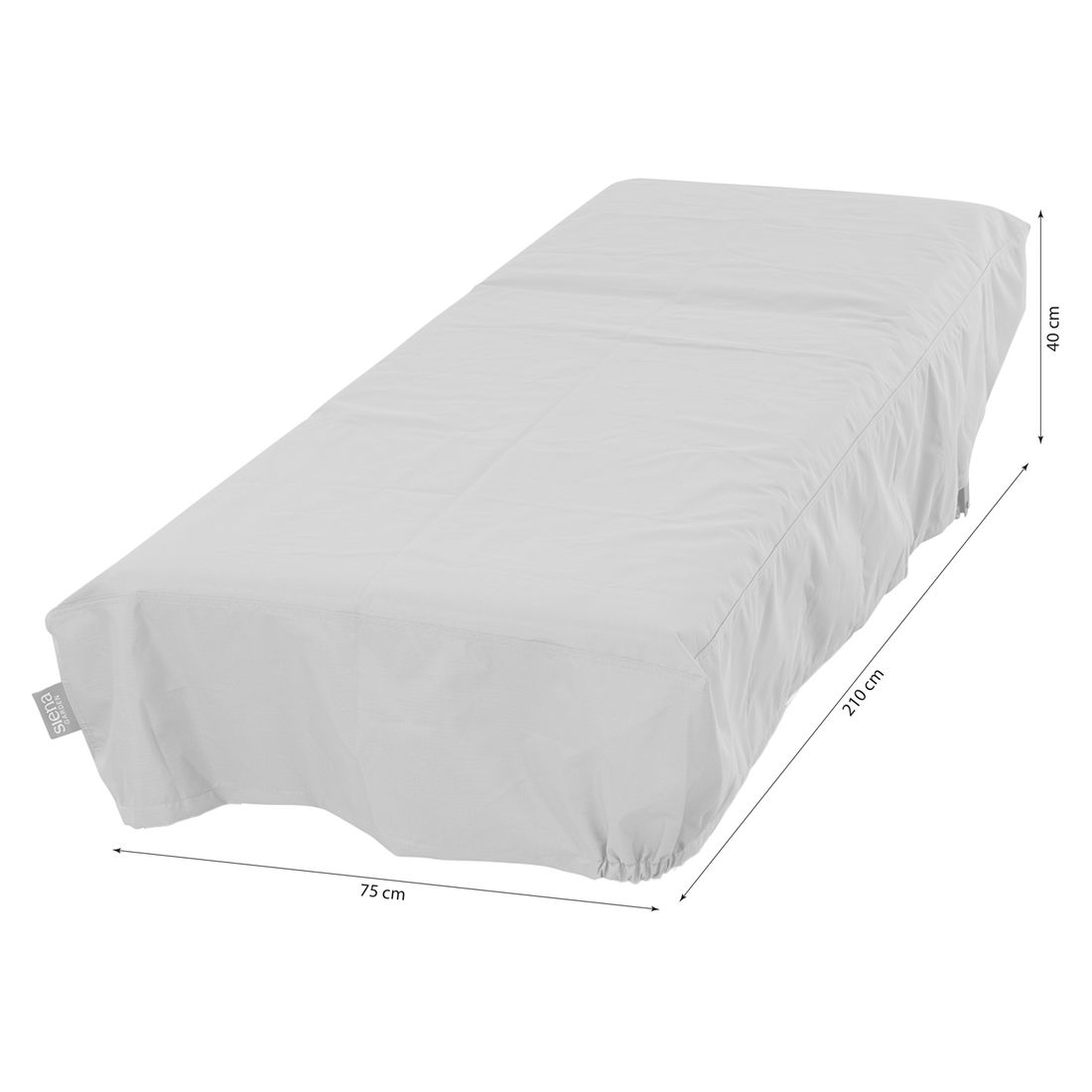 Siena Garden Plus Schutzhülle für Gartenliege 75x210x40cm