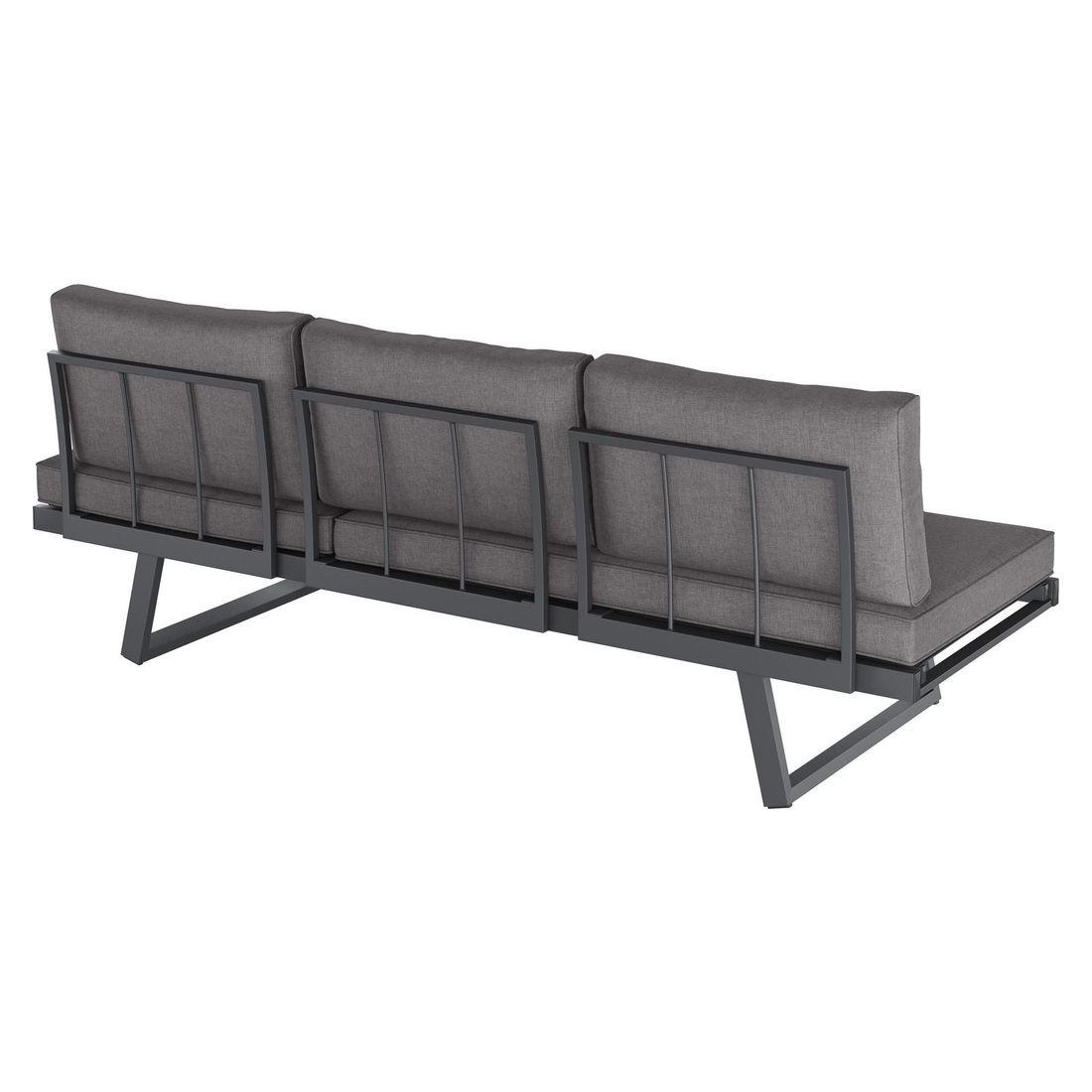 OUTLIV. Lucca Gartenloungesofa Aluminium/Olefin
