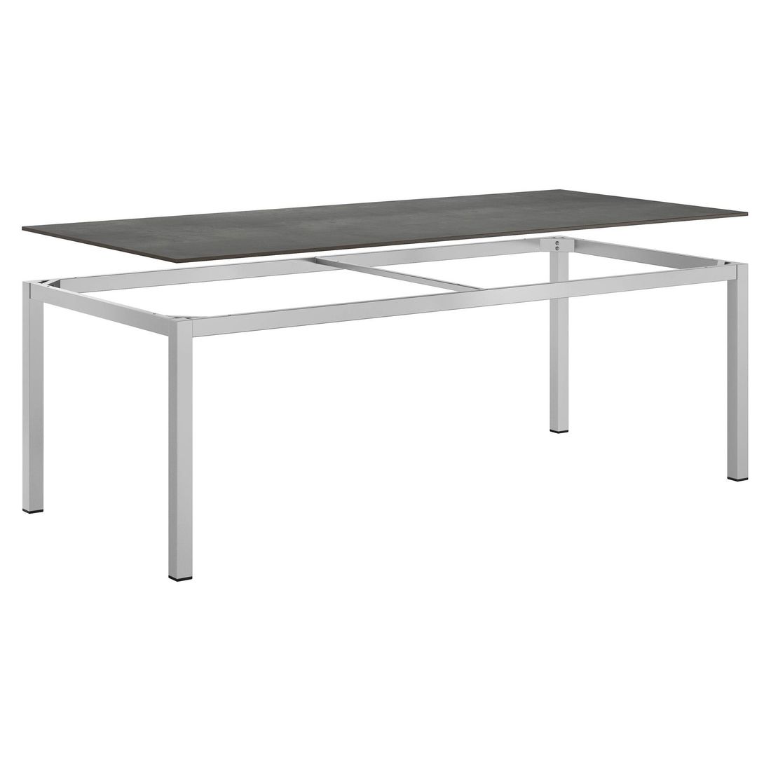 OUTLIV. Melbourne Gartenmöbel-Set XL verstellbar (8 Plätze) Tisch 220x100cm