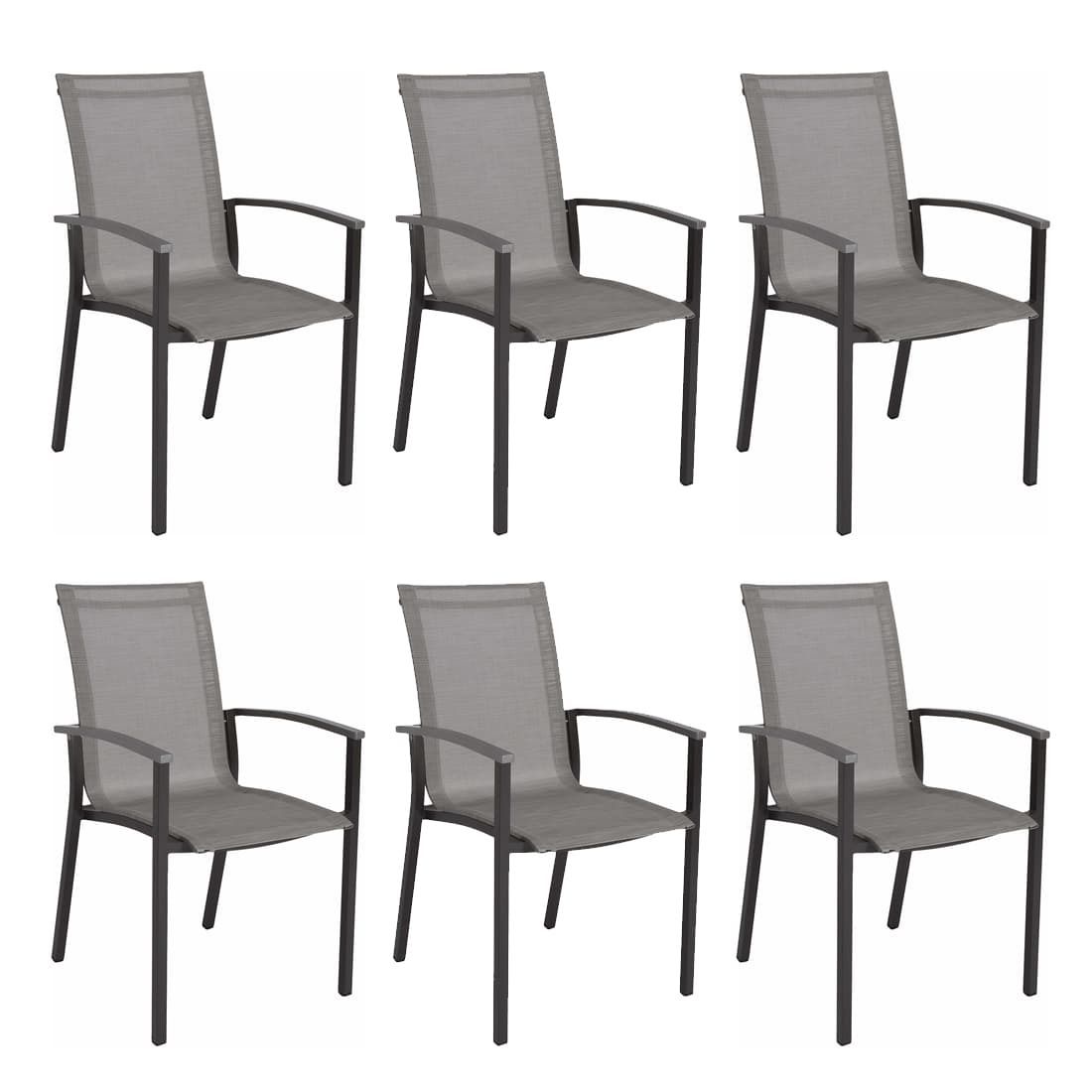 Stern Evoee Gartenmöbel-Set L (6 Plätze) Tisch 200x100cm
