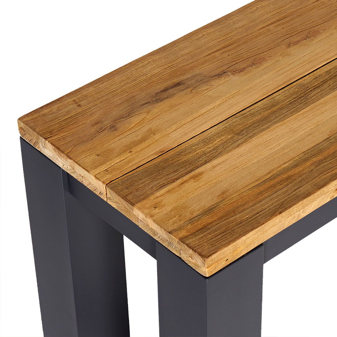 OUTLIV. Atlanta Gartenbank 190cm Aluminium/Teak Recycelt