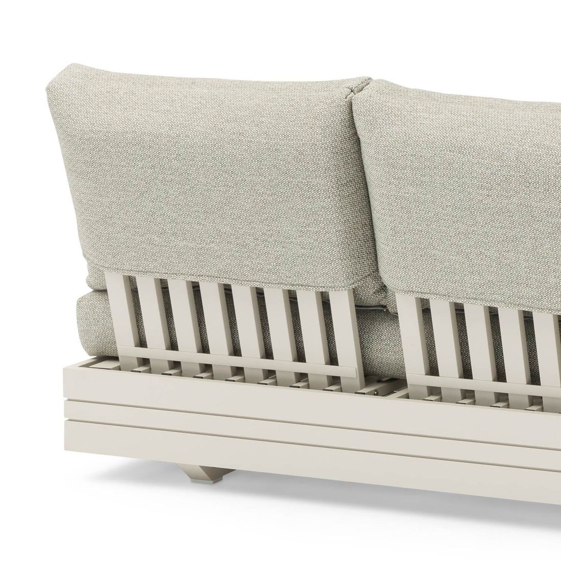 Zebra Cubo Neo Gartenloungesofa verstellbar Aluminium/Sunproof