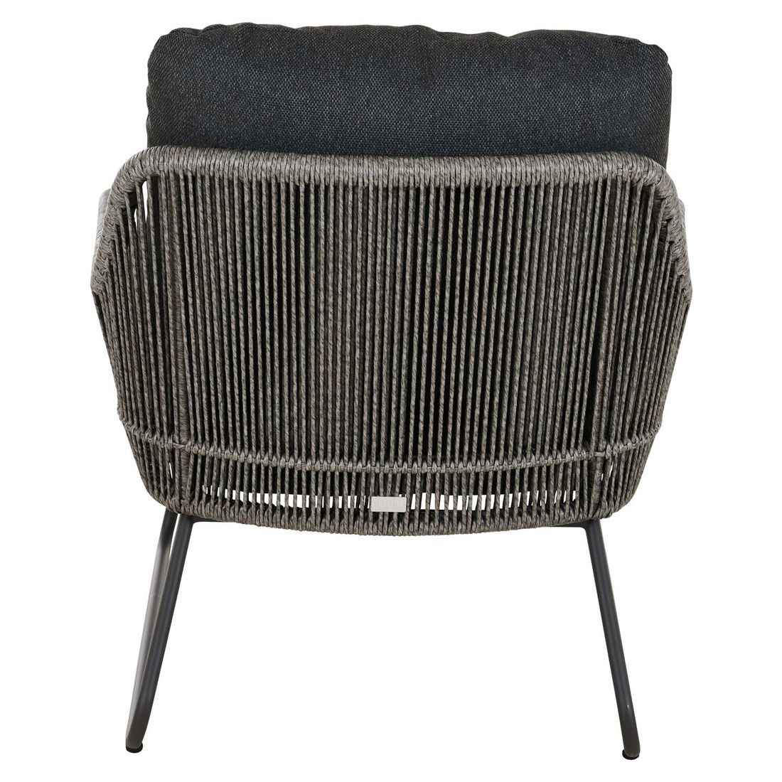 Siena Garden Kansas Loungesessel Aluminium/Geflecht