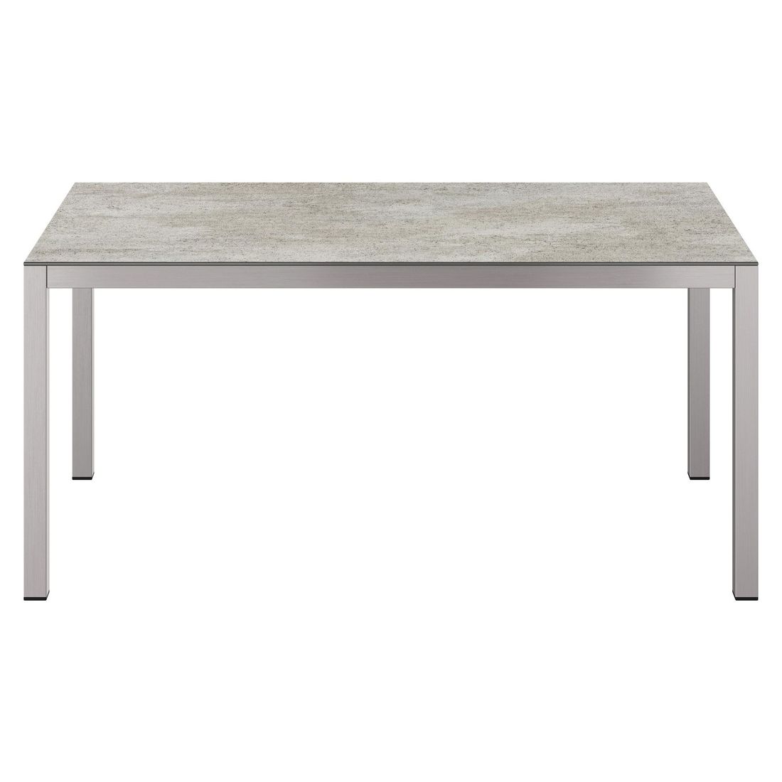 OUTLIV. Gartentisch 160x90cm Edelstahl/Dekton