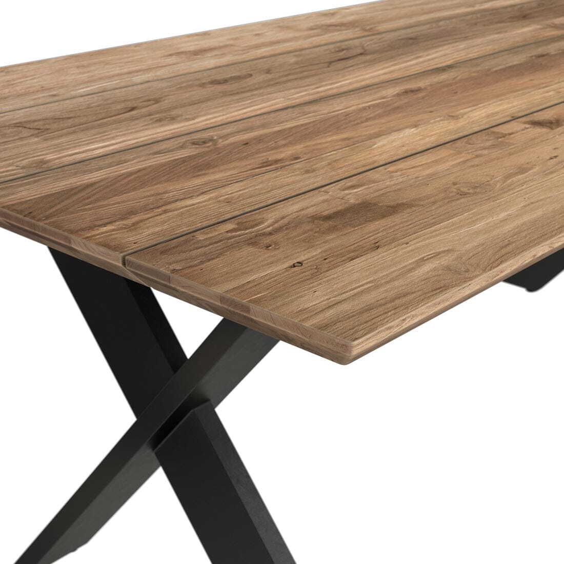 OUTLIV. Tilburg Gartentisch Aluminium/Teak