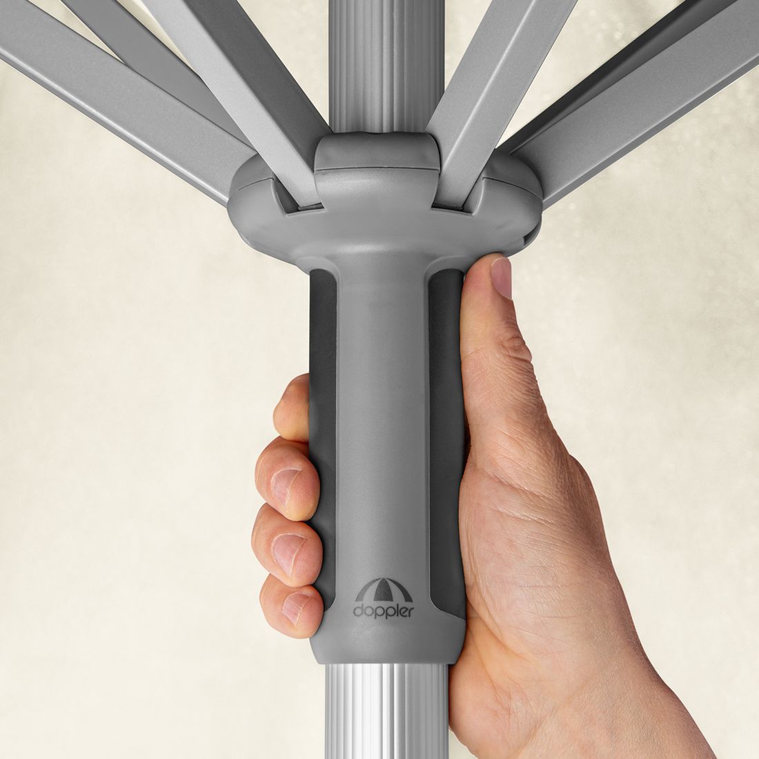 Doppler ACT NEO Push Up Mittelstockschirm Ø310cm