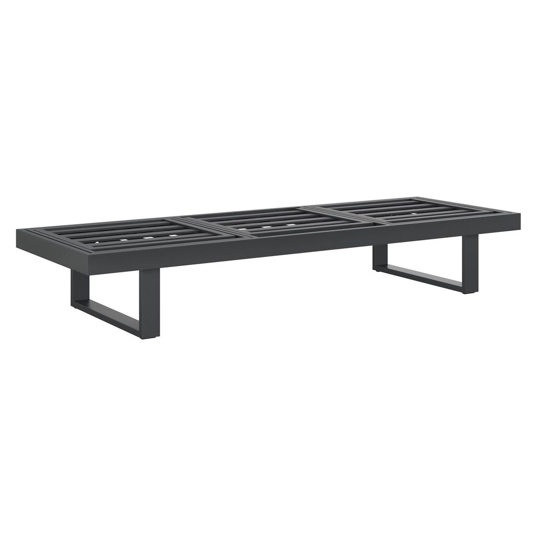 OUTLIV. Atlanta Dininglounge verstellbar Tisch 160x90cm Aluminium/Olefin