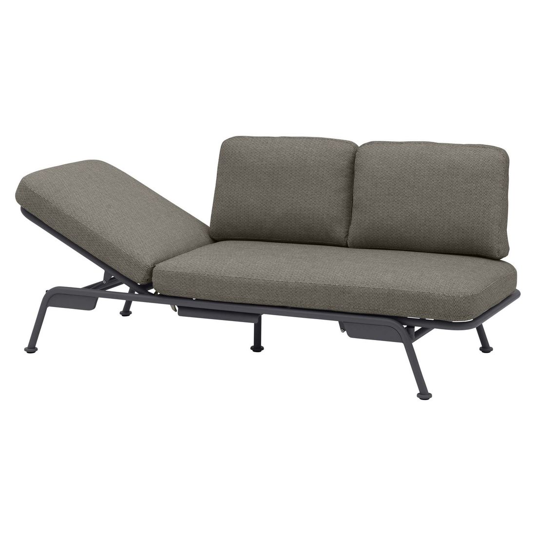 Zebra Somerset Gartenloungesofa Aluminium/Sunproof