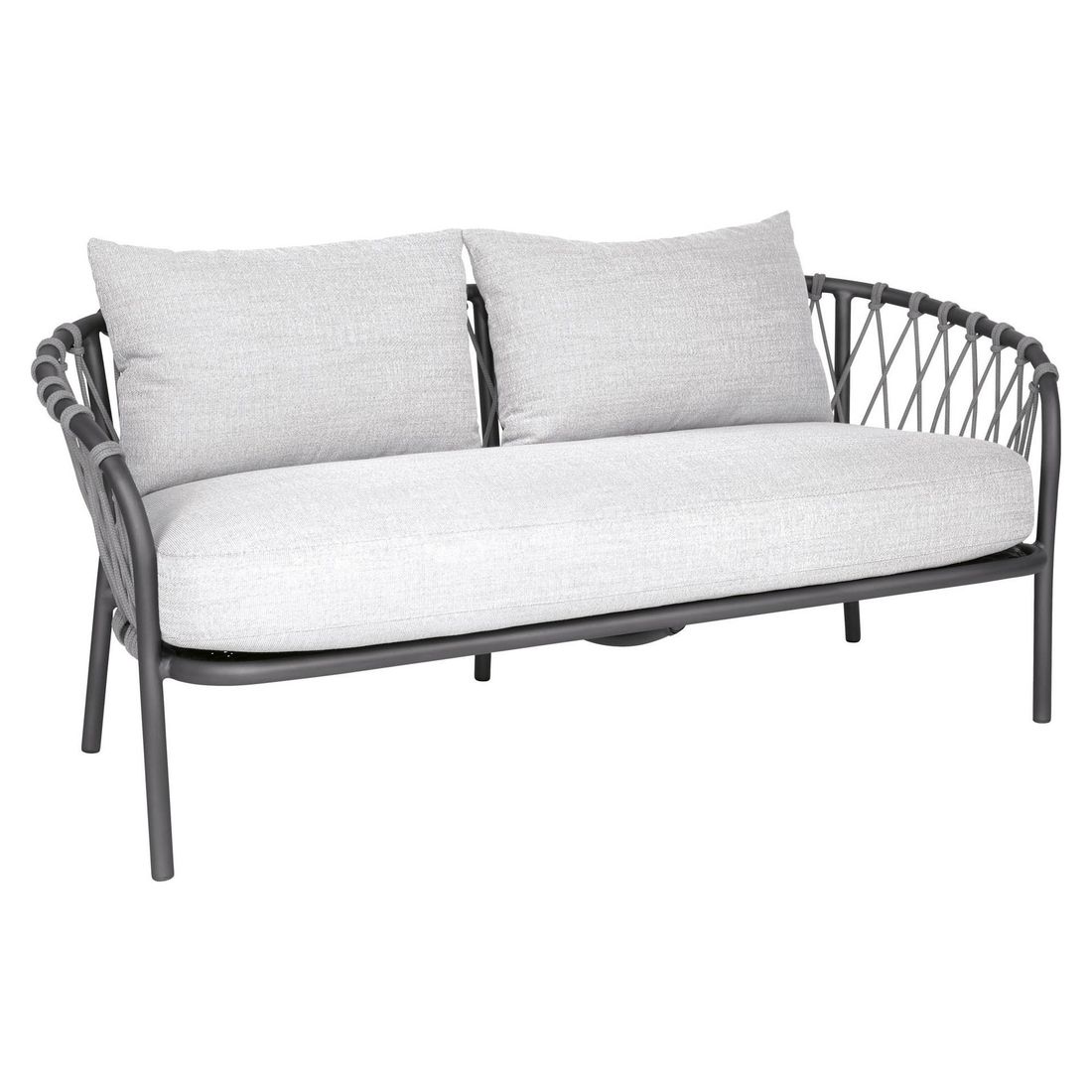 Stern Klea Diningsofa Aluminium/Rope/Sunbrella