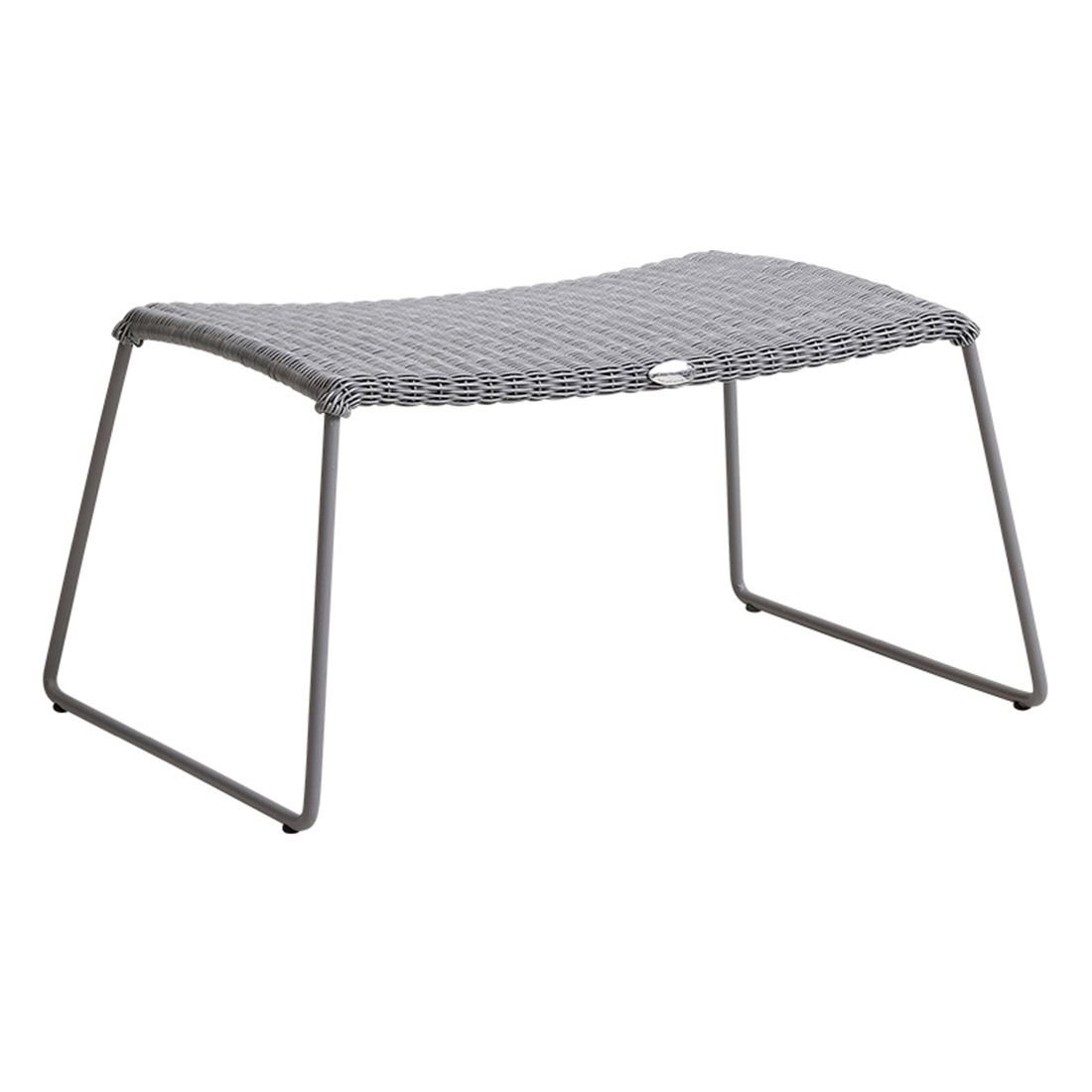 Cane-Line Breeze Hocker Stahl/Geflecht