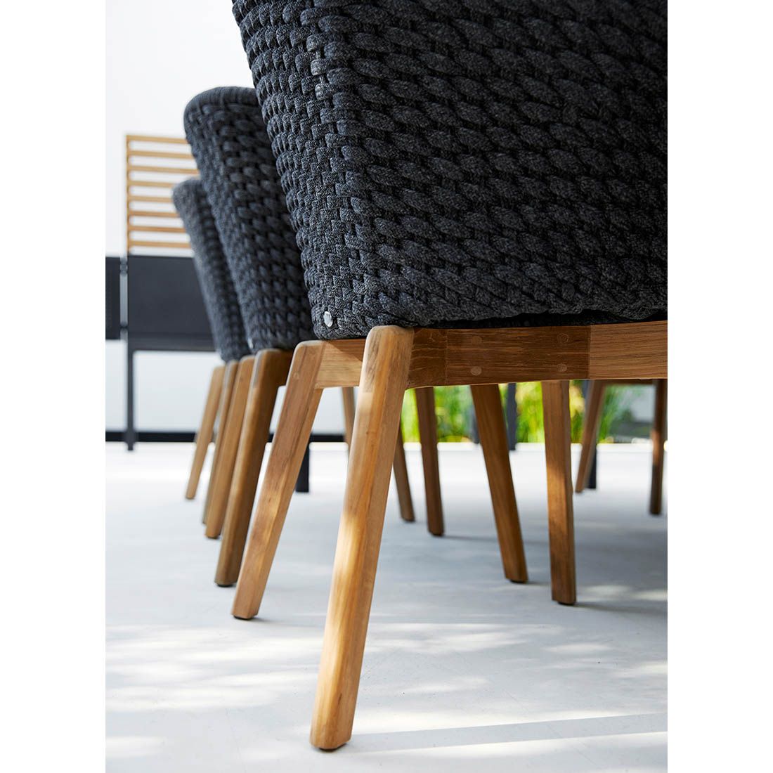 Cane-Line Peacock Gartensessel Teak/Rope