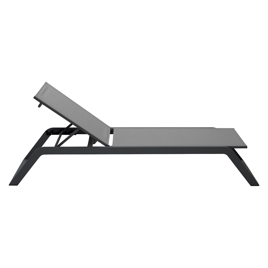 Cane-Line Siesta Gartenliege Aluminium/Cane-Line Tex