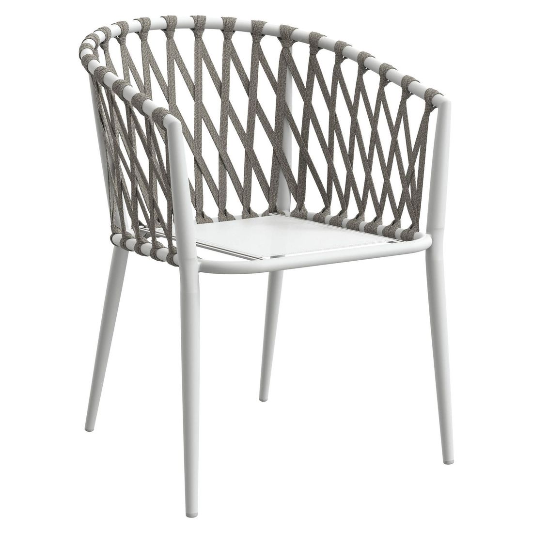 LC Garden Sunrepo Stapelsessel Aluminium mit Sitz- und Rückenkissen