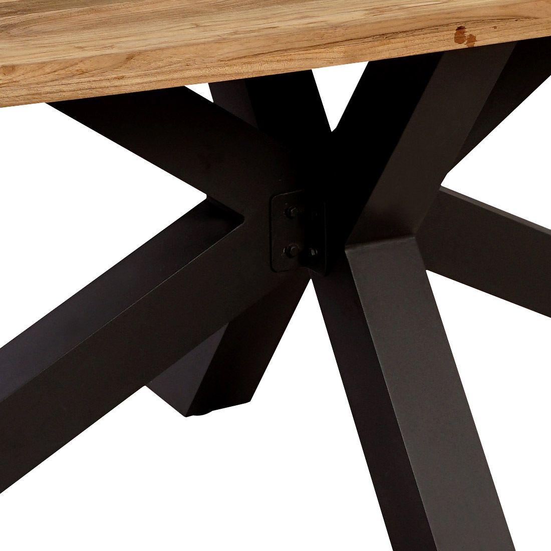 OUTLIV. Belgien Gartentisch 220x100cm Aluminium/Teak recycelt