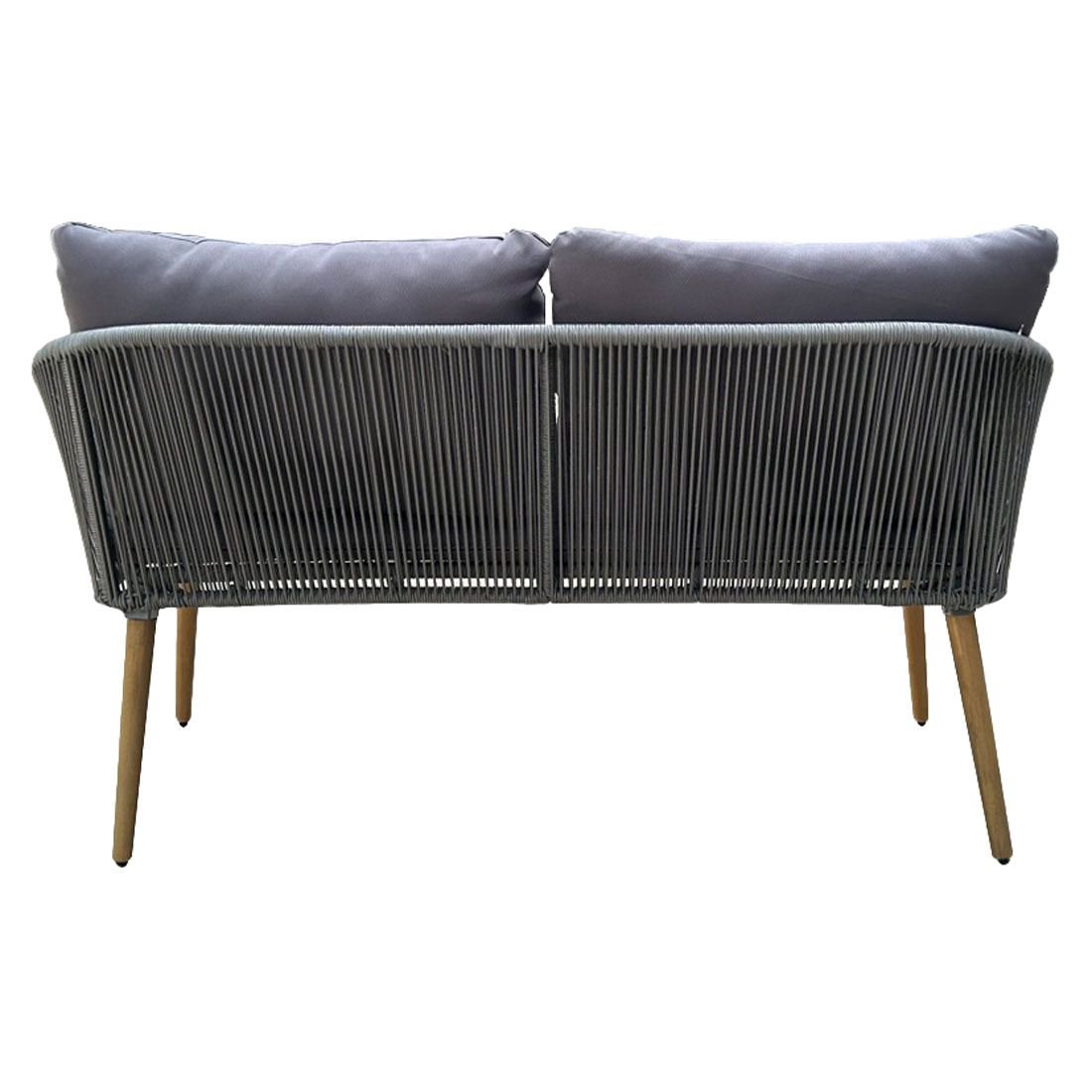 OUTLIV. Lille Gartensofa Akazie/Rope/Polyester