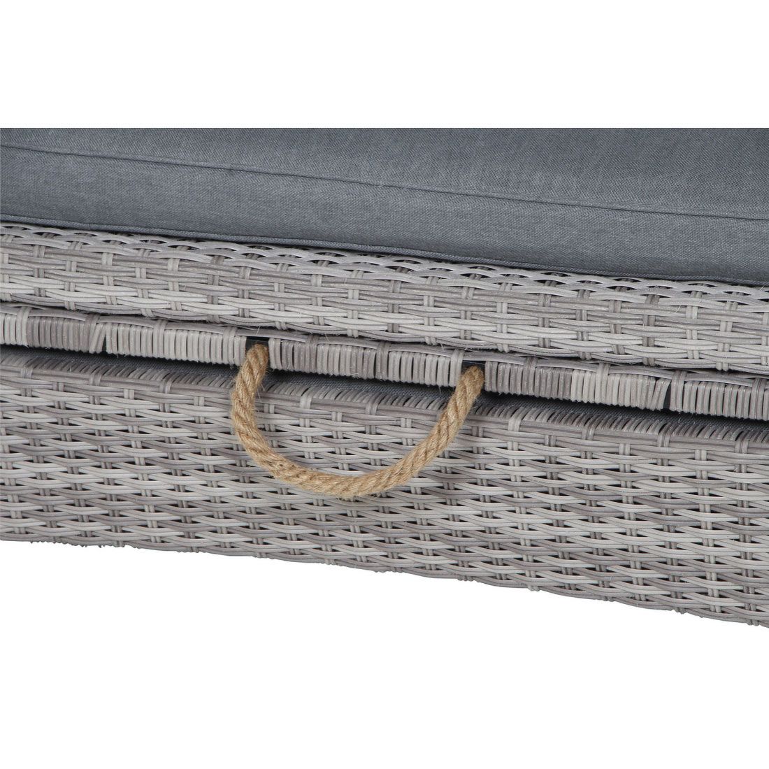 Siena Garden Lobos II Daybed Geflecht/Textil inkl. Kissen