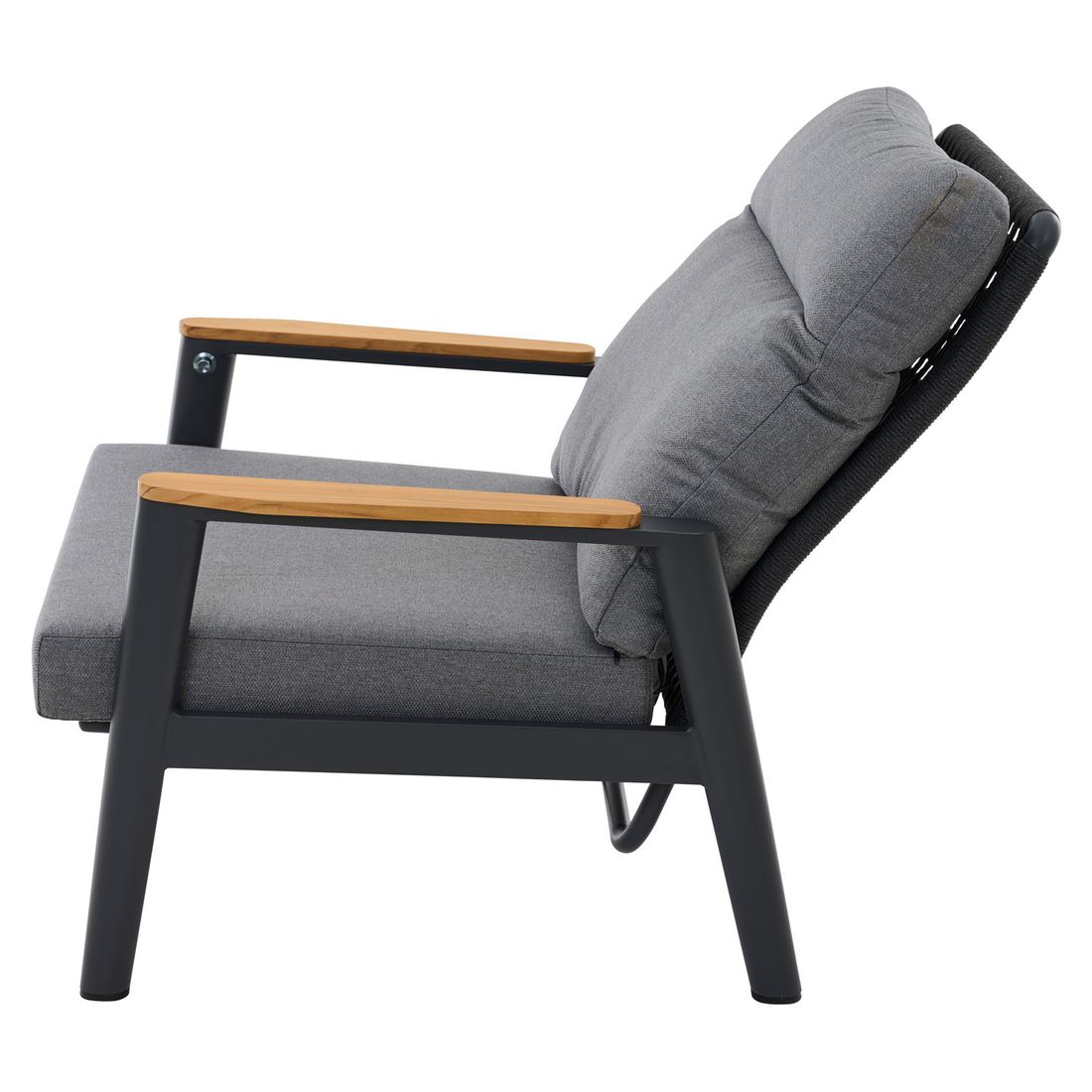 Siena Garden Cortina Loungesessel verstellbar Aluminium/Rope/Polypropylen